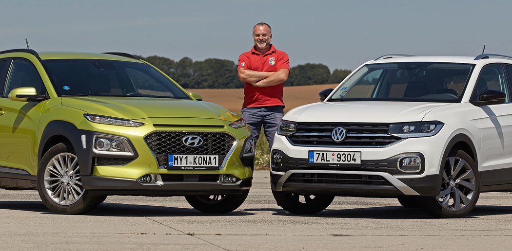 Hyundai Kona 1.0 T-GDI vs. Volkswagen T-Cross 1.0 TSI