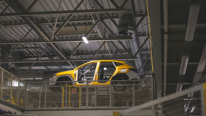 Výrobní závod automobilky Hyundai v Nošovicích