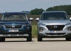 TEST Hyundai Santa Fe 2.2 CRDi vs. Škoda Kodiaq 2.0 TDI – Vzájemná výměna rolí