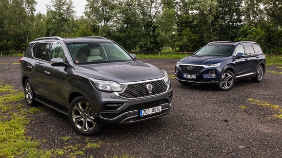 TEST Hyundai Santa Fe vs. SsangYong Rexton – Duel korejských titánů