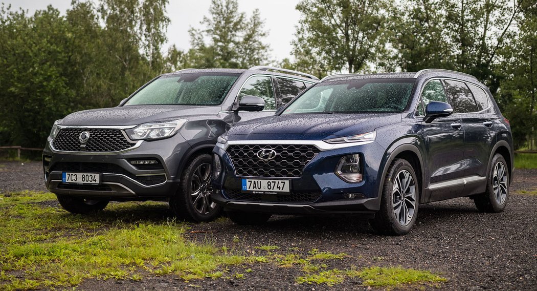 Hyundai Santa Fe vs. SsangYong Rexton