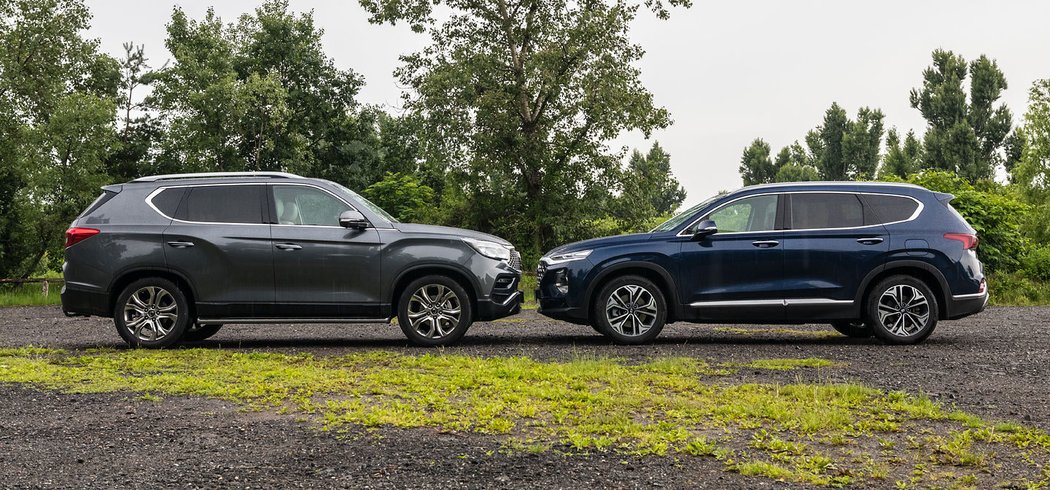 Hyundai Santa Fe vs. SsangYong Rexton