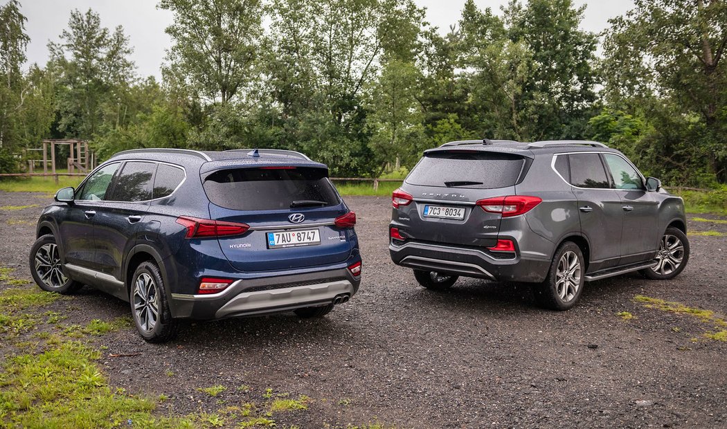 Hyundai Santa Fe vs. SsangYong Rexton