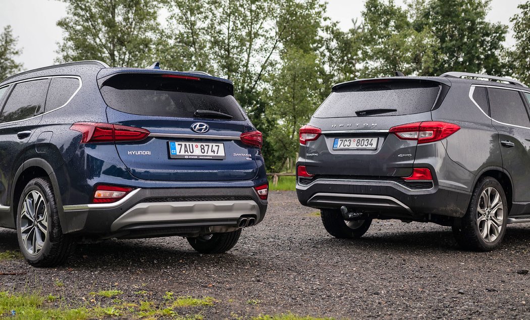 Hyundai Santa Fe vs. SsangYong Rexton