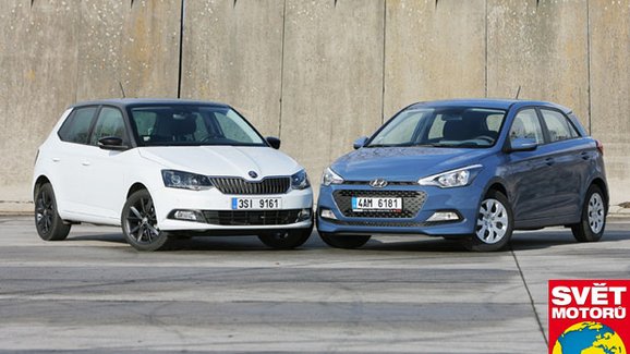 TEST Duel roku: Hyundai i20 vs. Škoda Fabia
