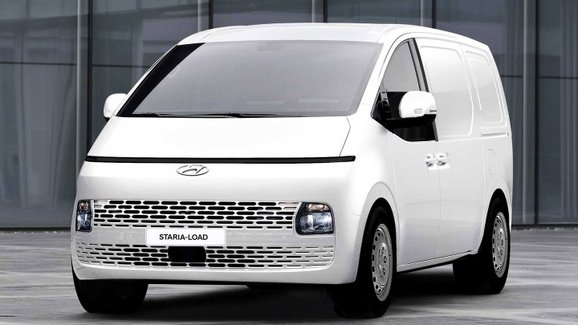 Futuristické MPV Hyundai Staria se představuje v užitkové verzi Load