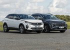 Hyundai Tucson 1.6 T-GDI MHEV EDC vs. Peugeot 3008 1.2 PureTech EAT8 – Jak nezapadnout do šedi