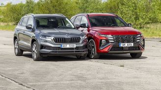 Hyundai Tucson 1.6 T-GDI vs. Škoda Karoq 1.5 TSI – Čeští důchodci ještě žijí Hyundai Tucson 1.6 T-GDI vs. Škoda Karoq 1.5 TSI – Čeští důchodci ještě žijí