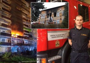 U pražských hasičů slouží Michal Kratochvíl 20 let. S jakými nesnázemi se během výkonu služby setkal při zachraňování imobilních nebo hůře pohyblivých osob?