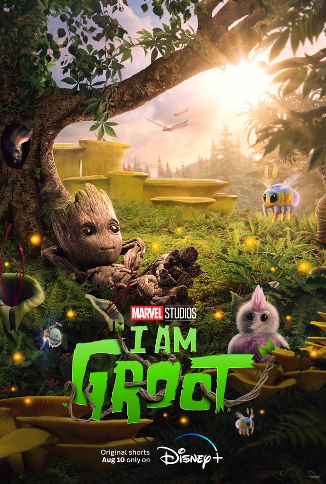 I am Groot (Já jsem Groot): Plakát k novému seriálu studia Marvel
