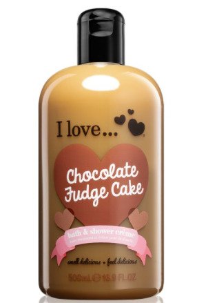 Sprchový krém Chocolate Fudge Cake, I Love, 135 Kč (500 ml)