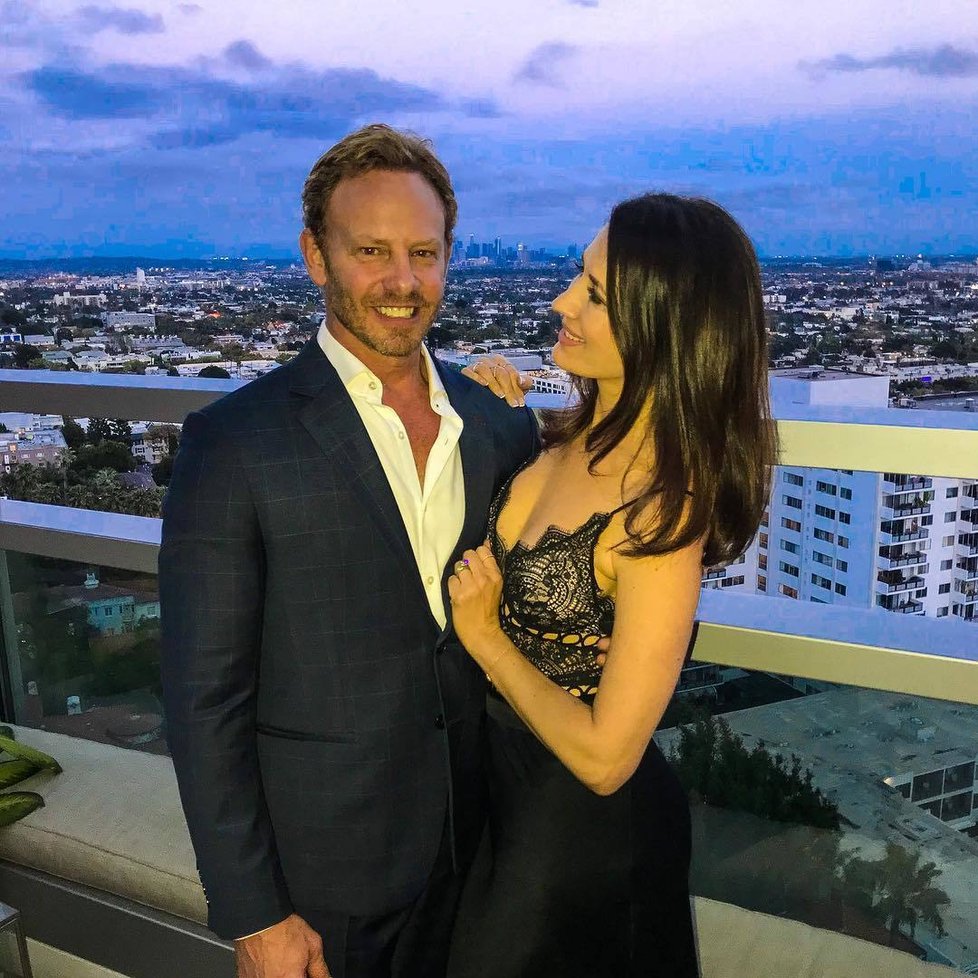 Ian Ziering s manželkou Erin