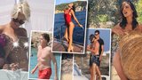 Hříšná Ibiza a slavní se rvou z řetězu: Královská rodina na jachtě, Kate Moss na plech, krásky nahoře bez