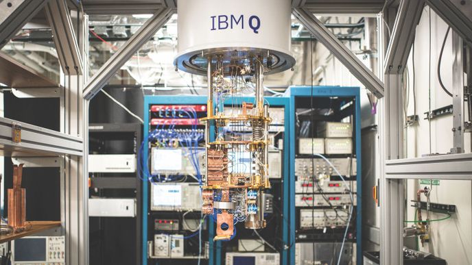 Datové centrum vybavené kvantovým počítačem IBM Q