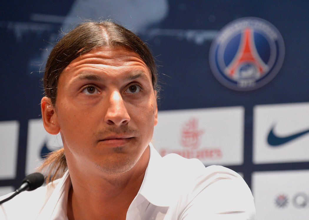 Zlatan Ibrahimovic na tiskové konferenci PSG: Je to splněný sen