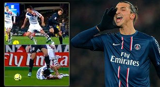 VIDEO: Zlatan dupnul soupeři na hlavu. Udělal to SCHVÁLNĚ, zlobí se Lyon