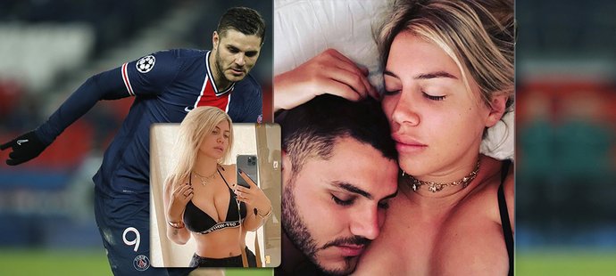 Mauro Icardi se s manželkou Wandou sexu rozhodně nebojí.