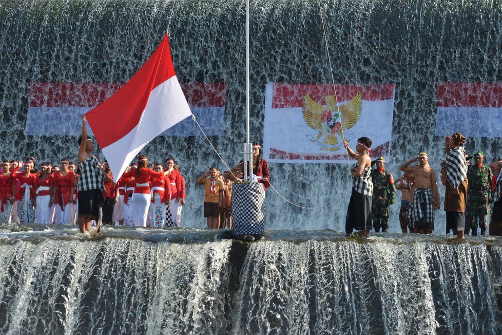Indonésané slavili 74. výročí nezávislosti (17. 8. 2019)