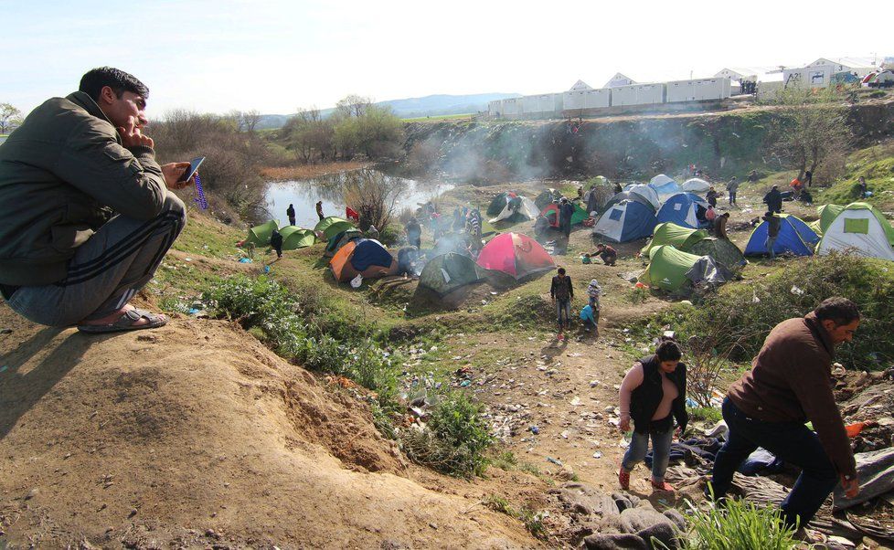 Uprchlický tábor Idomeni