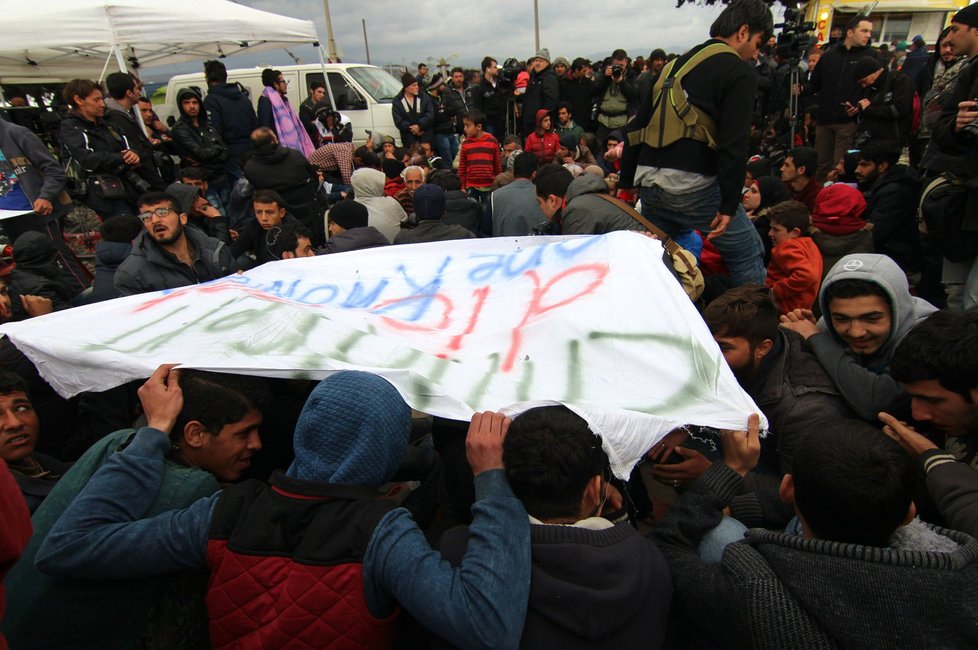 Uprchlický tábor Idomeni