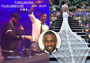 Pompézní miliardářská veselka: Idris Elba jako dýdžej na svatbě spoluzakladatele slavné módní značky!