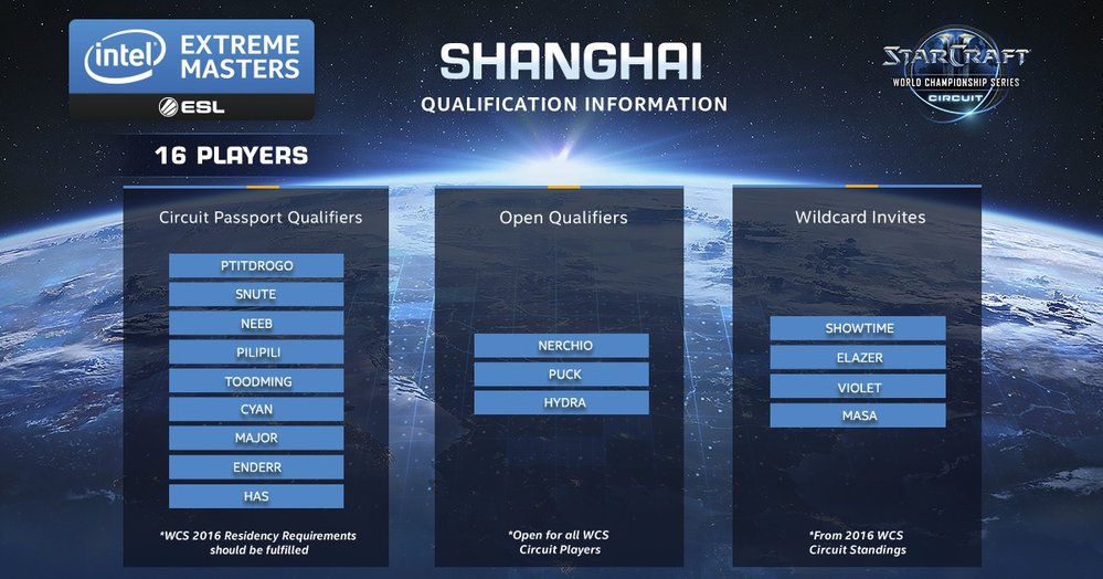 IEM Season XI Shanghai 2016
