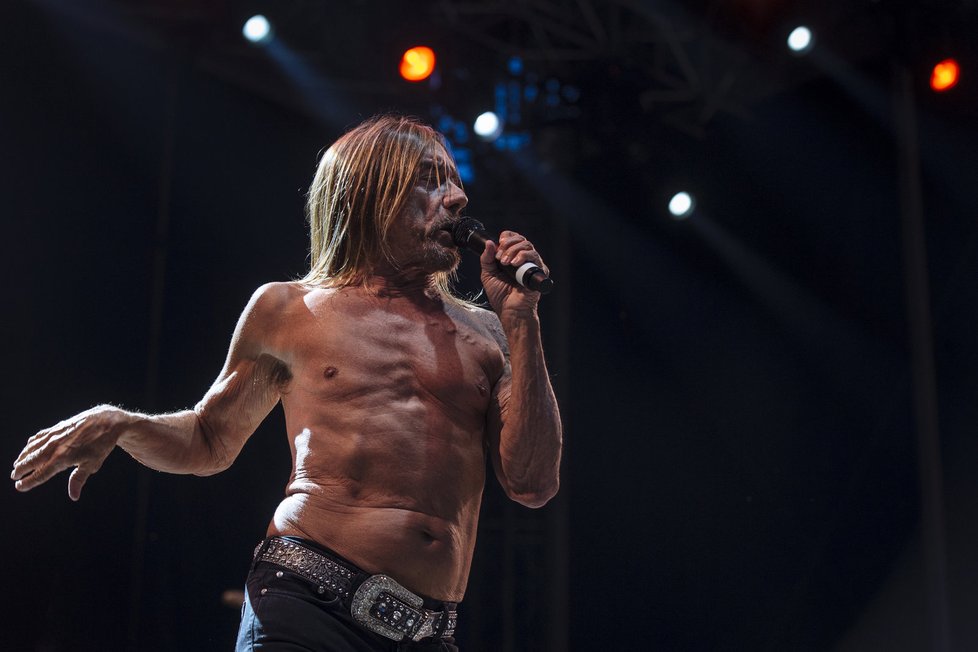 Iggy Pop v Praze