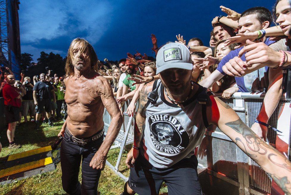 Iggy Pop v Praze