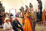 Svatbu na zámku Kuks si Bareš užil. S kolegyní Antonií Talackovou dokázal svůj vztah utajit i před režisérem Adamcem.