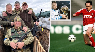 Legendární Bělanov válčí za Ukrajinu: Zlatý míč v zákopu!