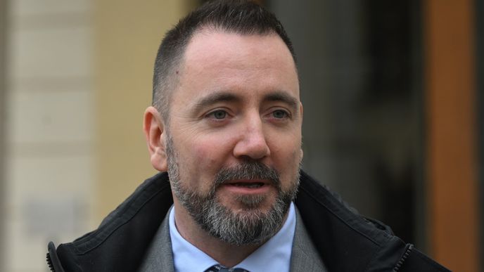 Igor Červený (Motoristé) po schůzce s Petrem Pavlem (19.2.2026) Igor Červený (Motoristé) po schůzce s Petrem Pavlem (19.2.2026)