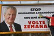 Igor Chaun vs. lepič plakátů Miloše Zemana