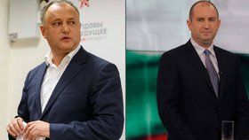 Igor Dodon a Rumen Radev vyhráli prezidentské volby ve svých zemích.