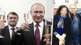 Putinův exministr a poradce Igor Levitin (vlevo) a jeho bratr Leonid (vpravo)