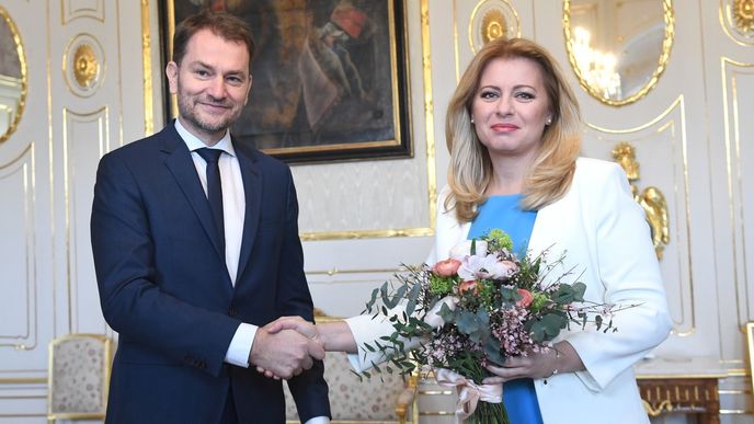 Igor Matovič a Zuzana Čaputová