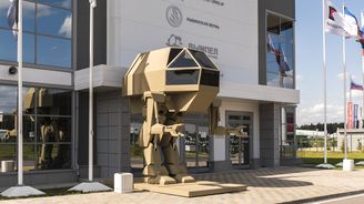 Kalašnikov představil bojového robota. Místo obav ale Igorek vyvolává posměch Kalašnikov představil bojového robota. Místo obav ale Igorek vyvolává posměch
