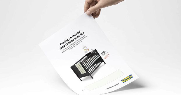 Počůrejte naší reklamu, vyzývá Ikea ženy: Pokud budete těhotné, dostanete slevu
