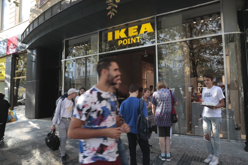 IKEA Point na Václavském náměstí po roce skončí.