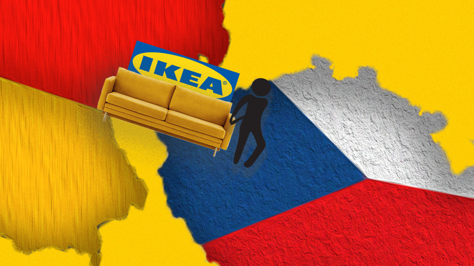 Německá IKEA je v průměru o 11 procent levnější než česká