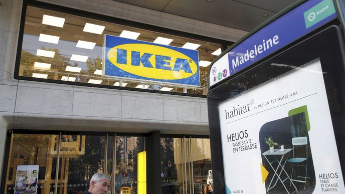 Obchod společnosti IKEA v Paříži