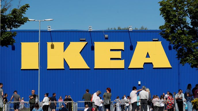 Znovuotevřené obchodní domy Ikea zaznamenaly vlnu zájmu: Velká Británie