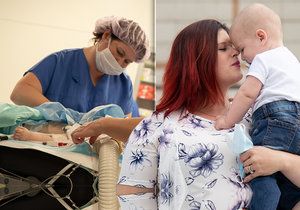 Lékaři z IKEM zachránili teprve devítiměsíčního Honzíčka, který měl nádor jater.