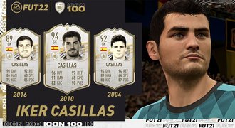 Nové ikony ve FIFA 22: brazilská legenda či Iker Casillas. Kdo bude následovat?