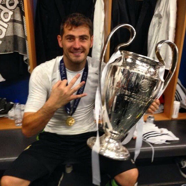 Španělský fotbalový brankář Iker Casillas