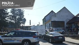 Policie byla na místě činu celý den.