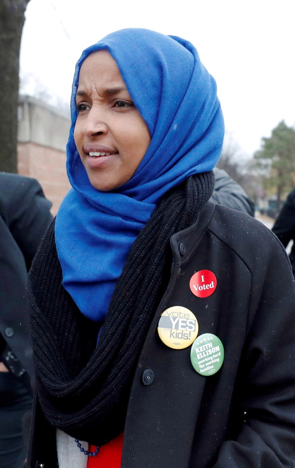 Demokratická kongresmanka Ilhan Omarová.