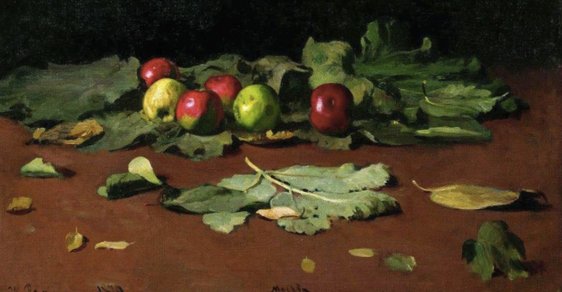 Ilja Repin, Jablka a listí. 1879