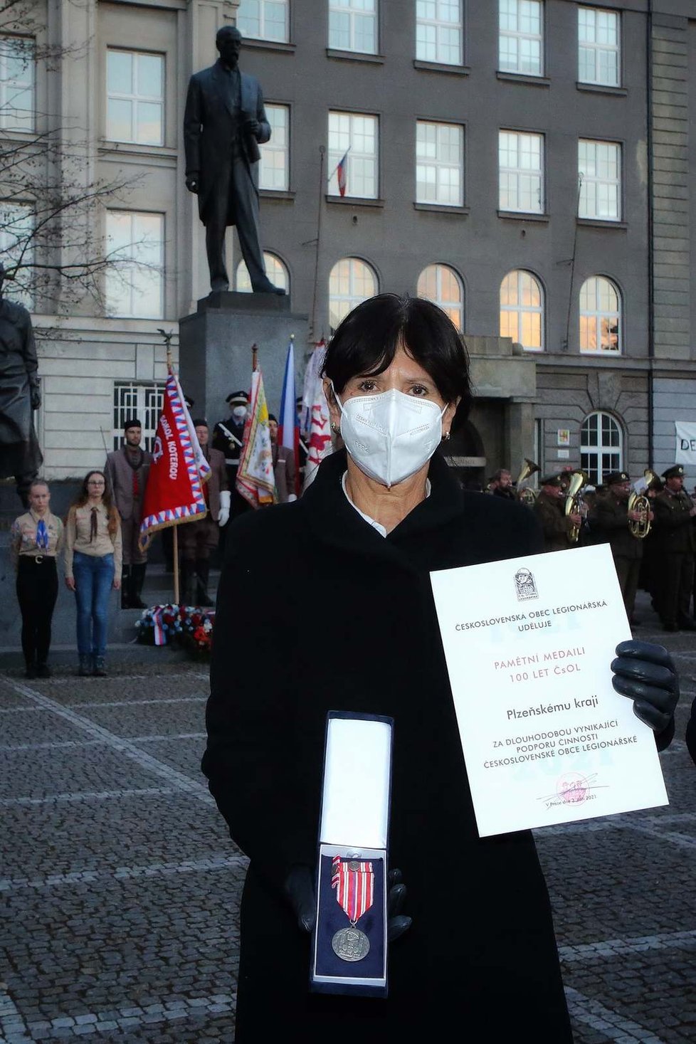 Hejtmanka Plzeňského kraje Ilona Mauritzová (ODS)