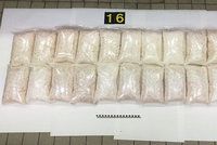 V Malajsii o víkendu zadrželi téměř 600 kilogramů metamfetaminu