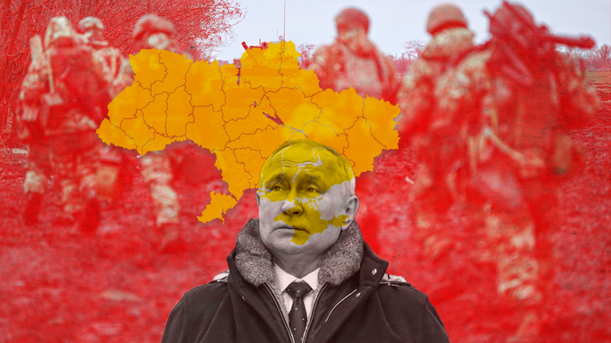 Ruský prezident Vladimir Putin vede už přes rok válku proti Ukrajině.